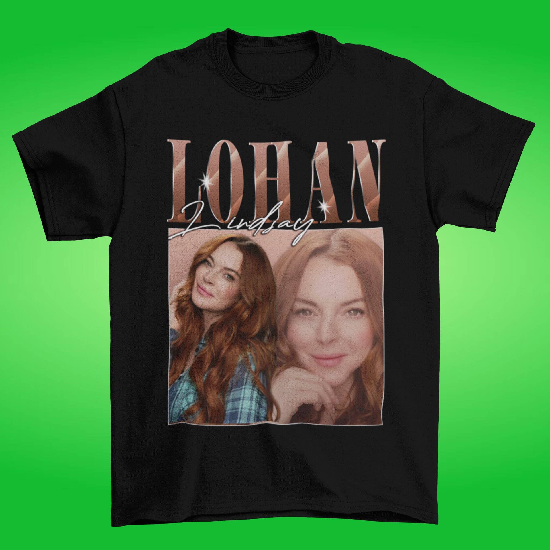 Lindsay Lohan Top Tee Shirt