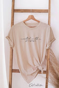 Created with A Purpose Graphic T-Shirt