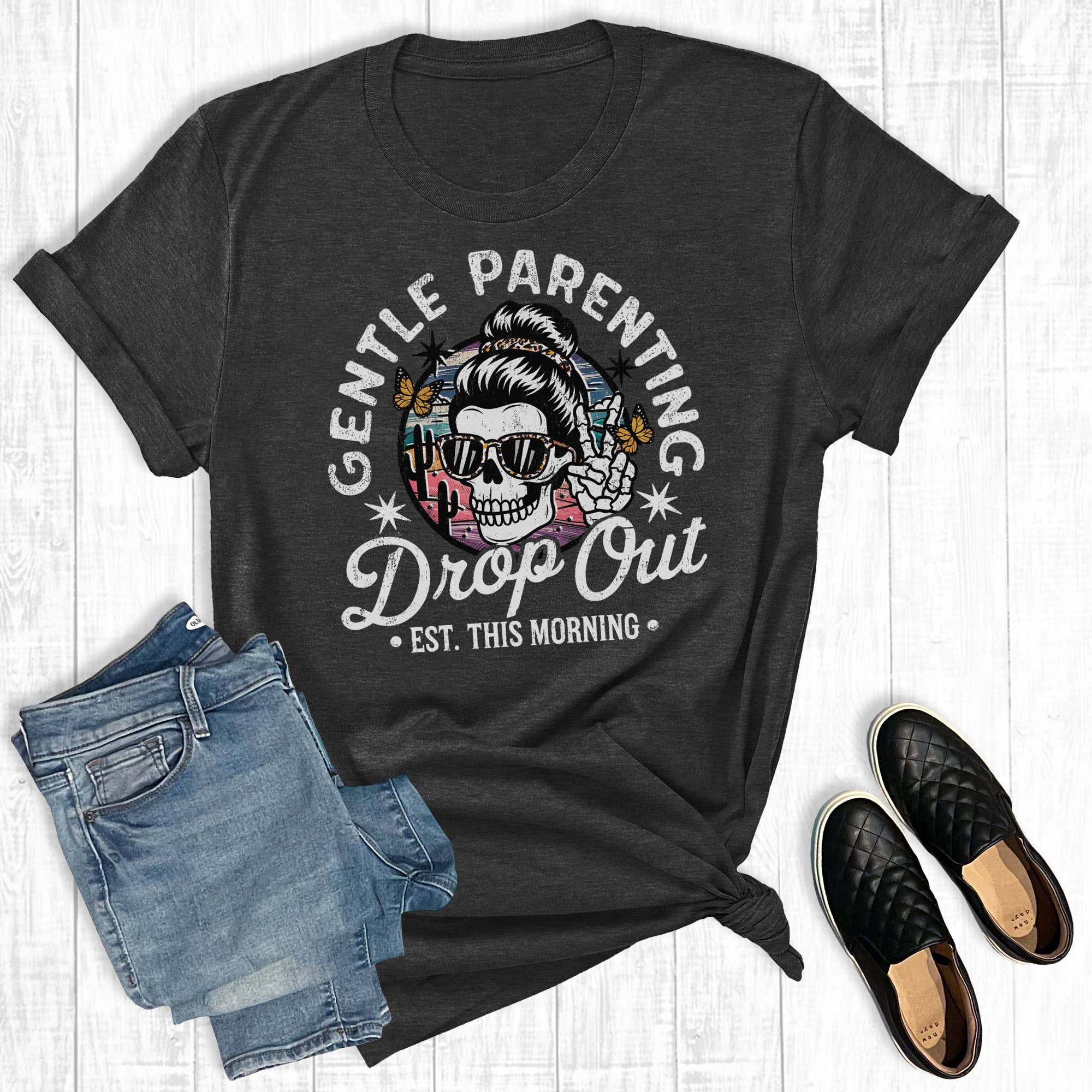 Mother's Day Gentle Parenting Dropout Graphic Tee