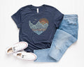 Mountains Heart T-Shirts