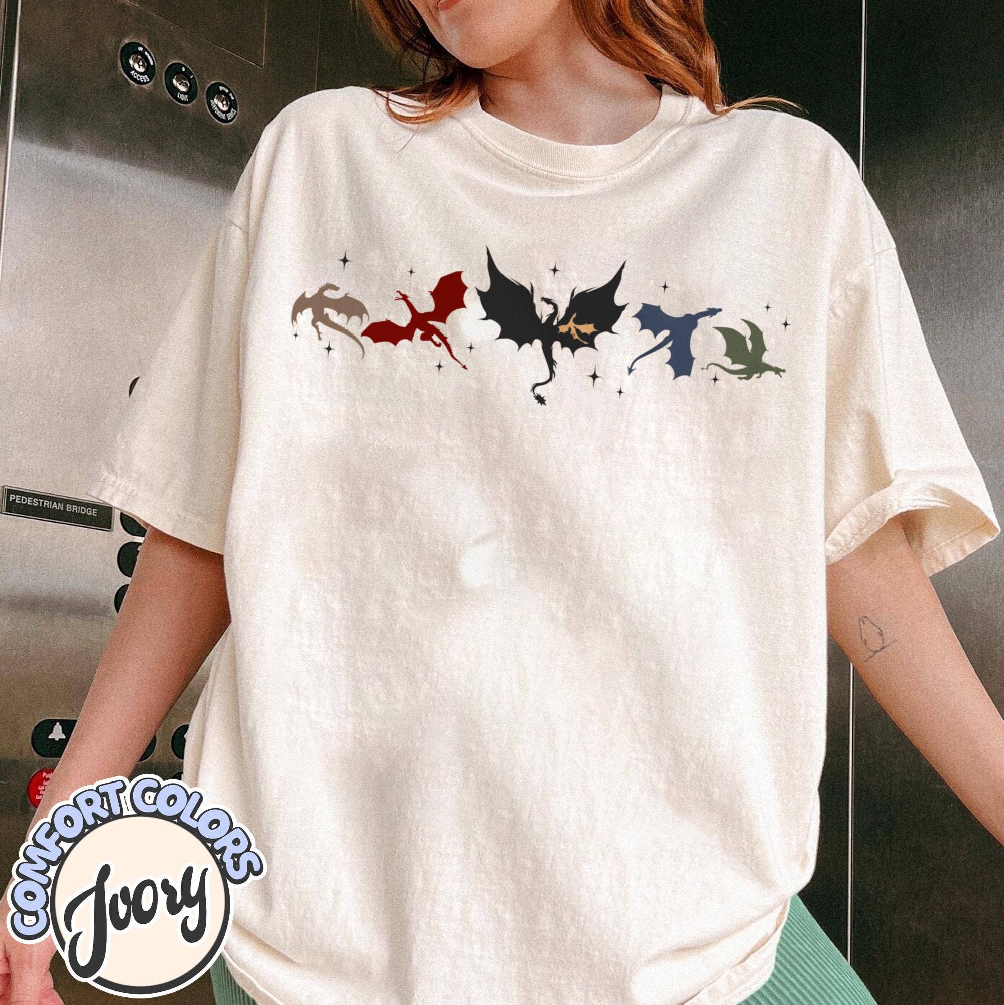 Fantasy Dragon Book Lover Gift Shirt