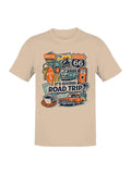 Roadtrip USA Vintage Route 66 Road Trip Art Men's Tee