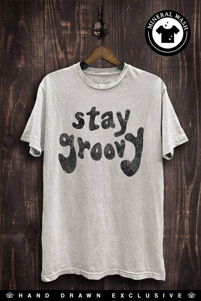 Stay Groovy Graphic Top
