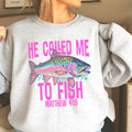He Called Me To Fish Christian Sweatshirt | Gildan Brand