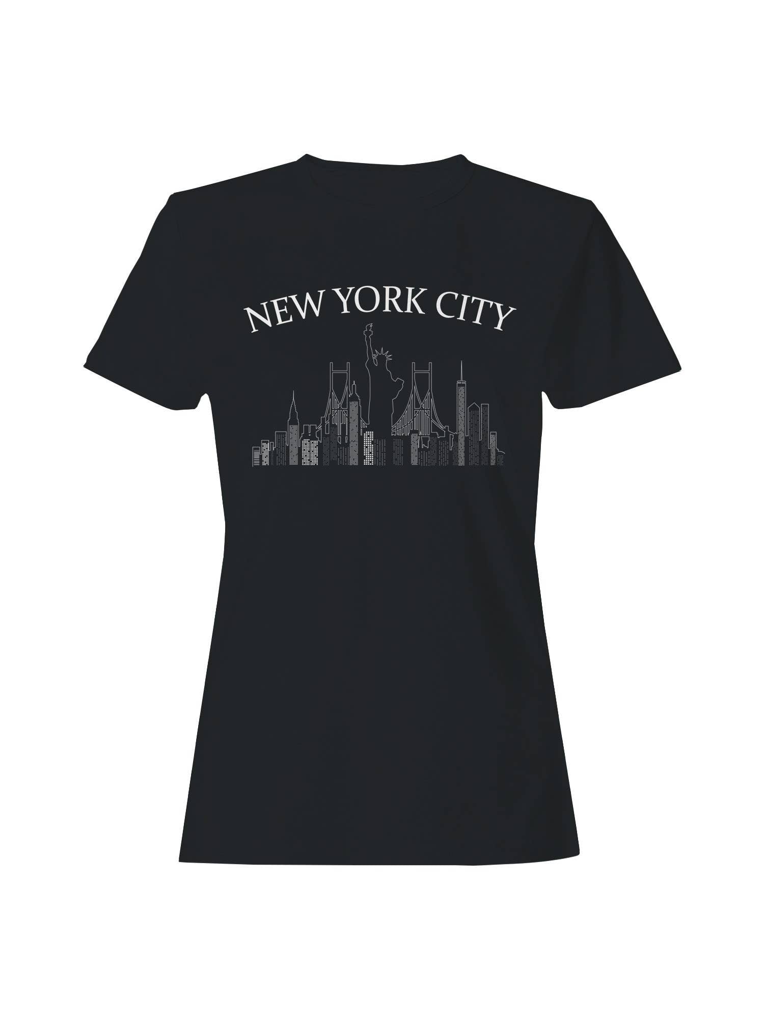 Nyc Skyline Art Print Women's T-Shirt