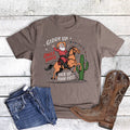 Christmas Giddy Up Pick Up Your Feet Graphic Tee