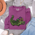 Mardi Gras Gator Sequin Long Sleeve