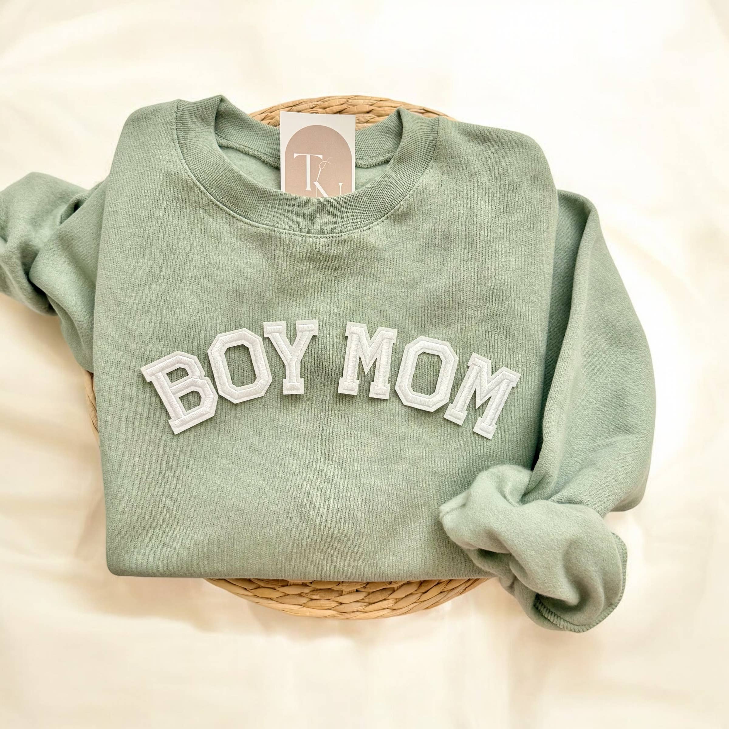 Boy Mom Crewneck Sweatshirt, Gifts For Mom