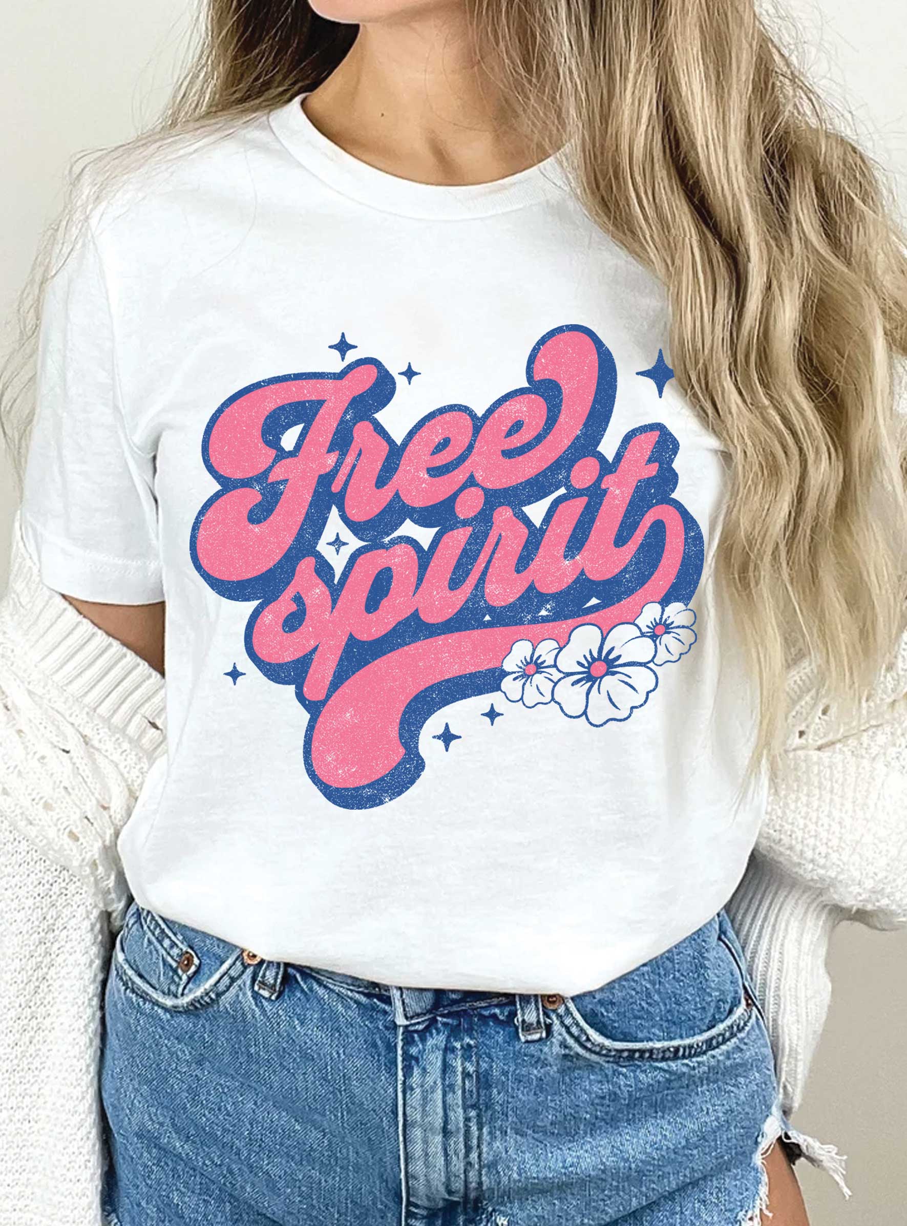 Free Spirit Graphic Tshirts