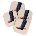 Funny Cowboy  Coaster Gallery Image 1