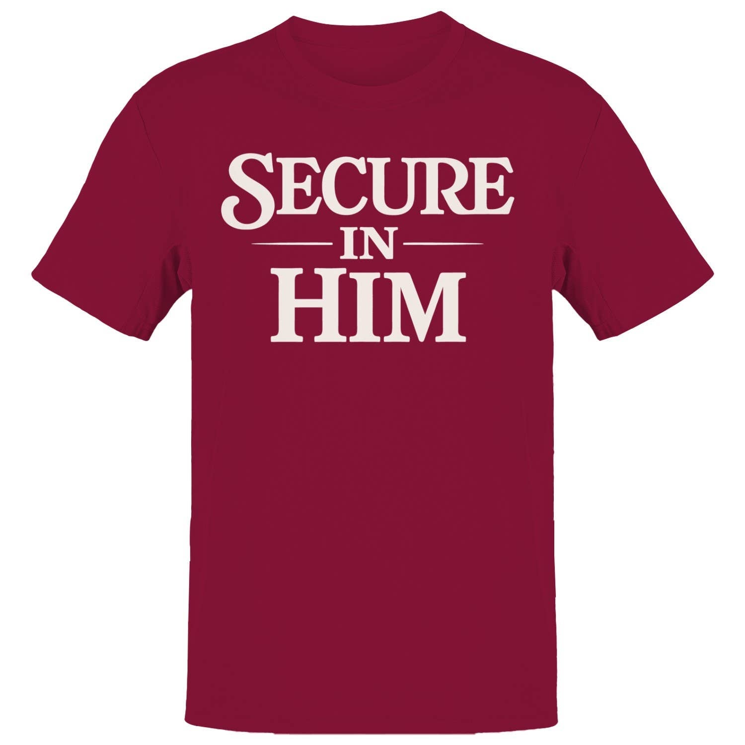 Secure in Him Men's T-Shirt