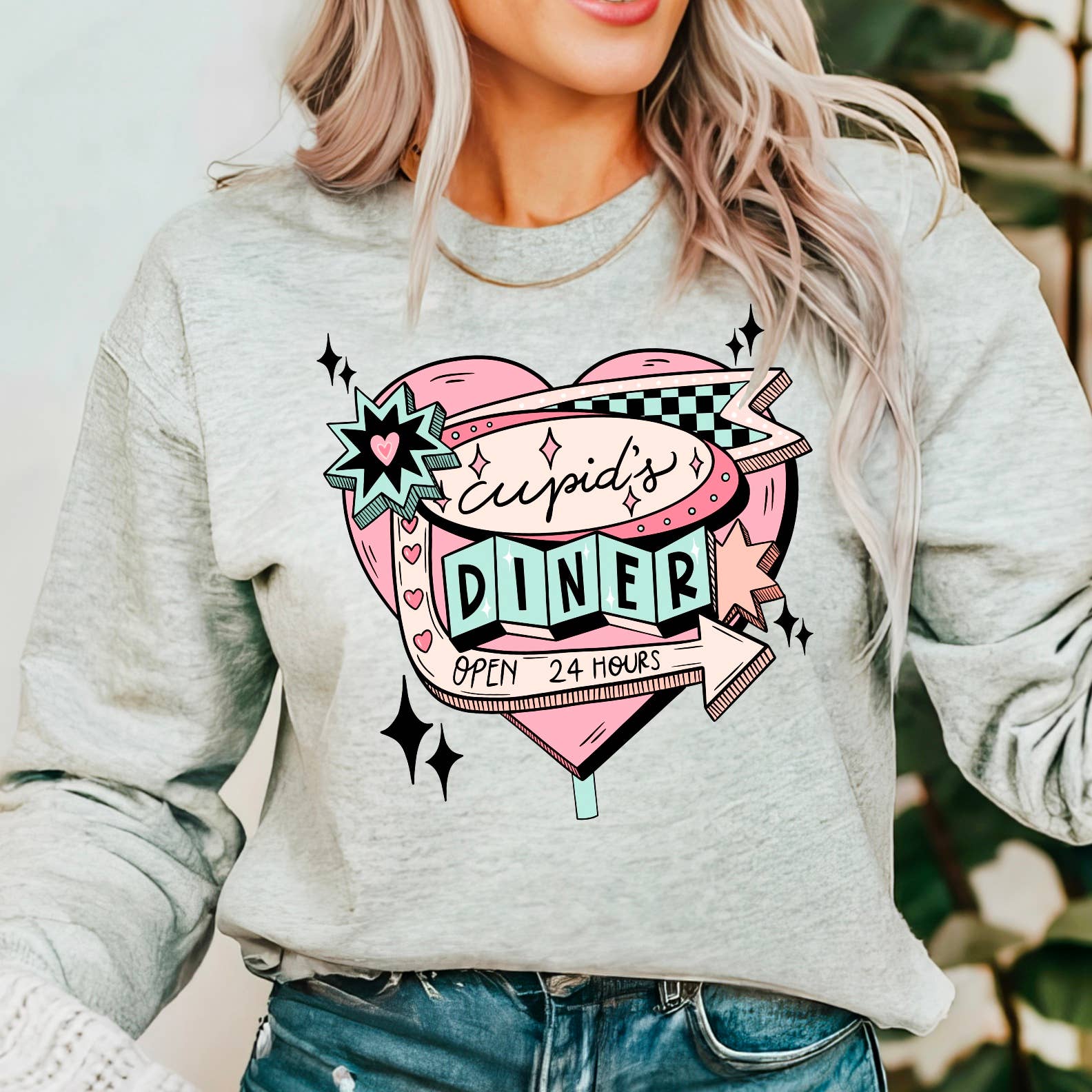 Valentine's Day Sweatshirt  | Women's Sweatshirt | V-Day