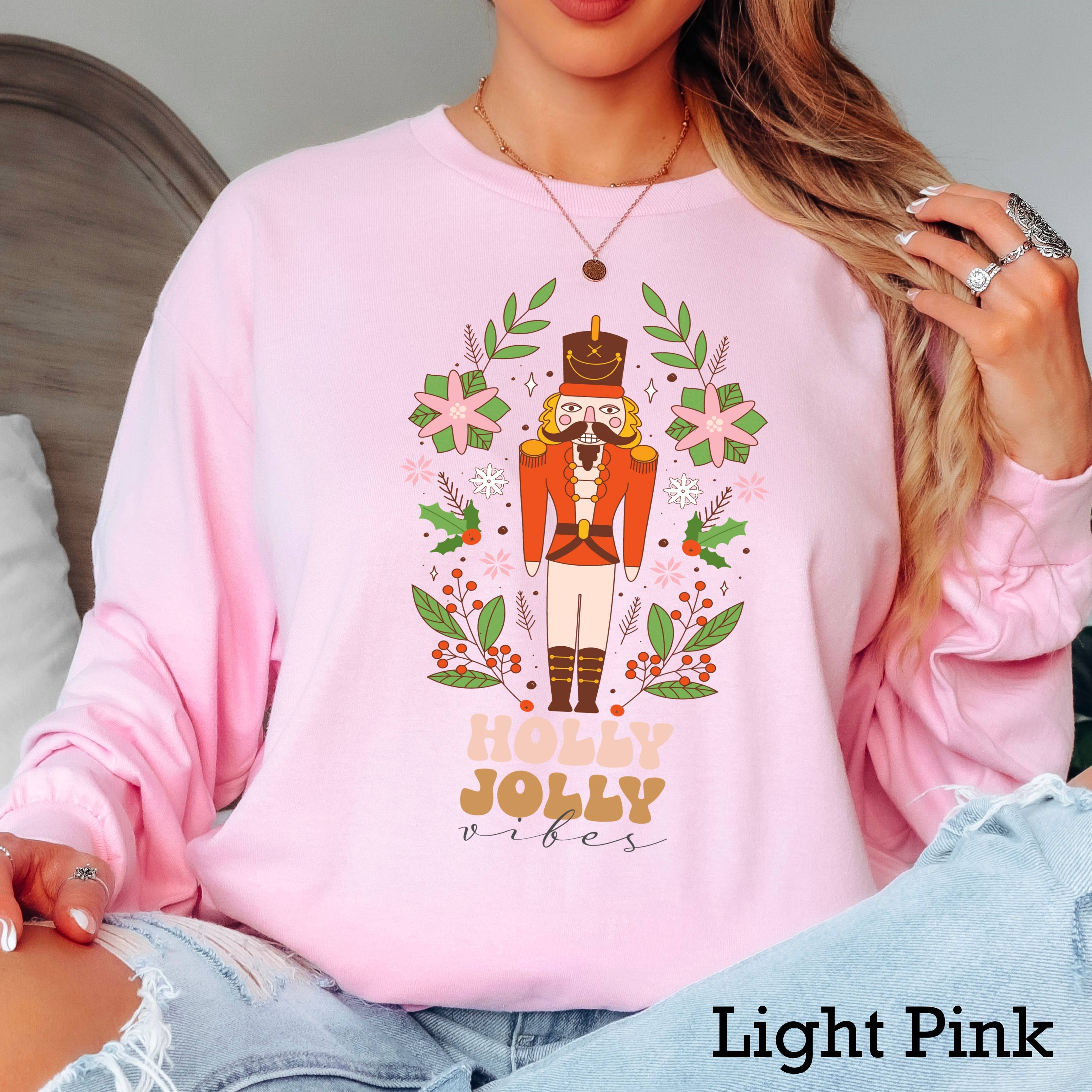 Holly Jolly Christmas 2025 Long Sleeve Shirt |Gildan
