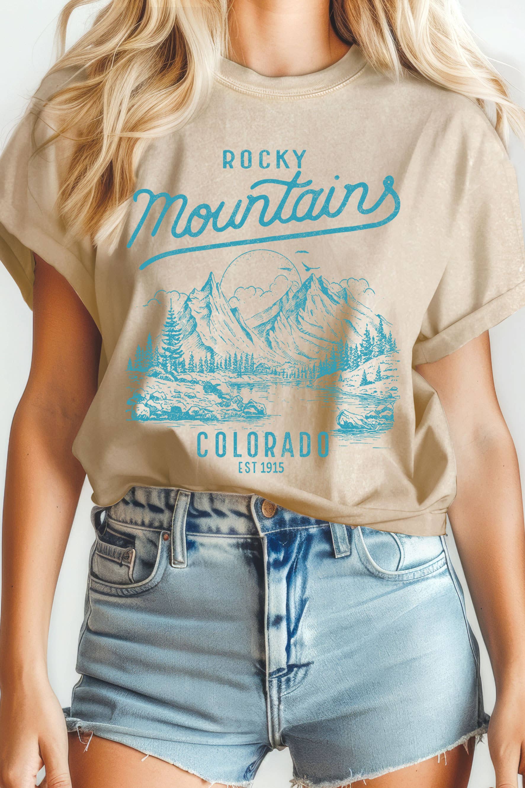 Colorado National Park Mineral Graphic T Shirts