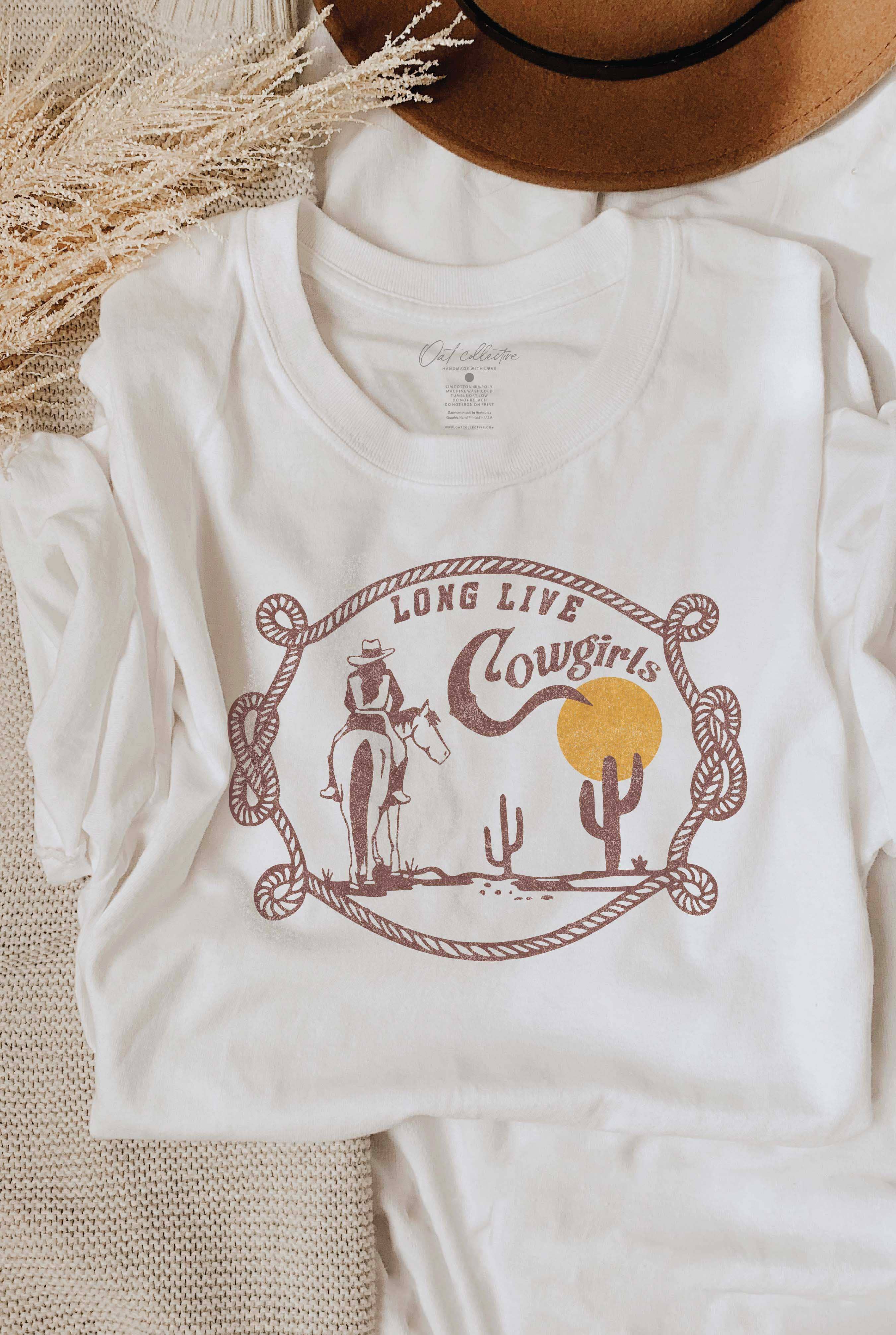 Long Live Cowgirls Graphic T-Shirt