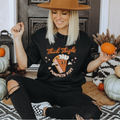Thick Thighs & Pumpkin Pies Halloween Crewneck Sweatshirt