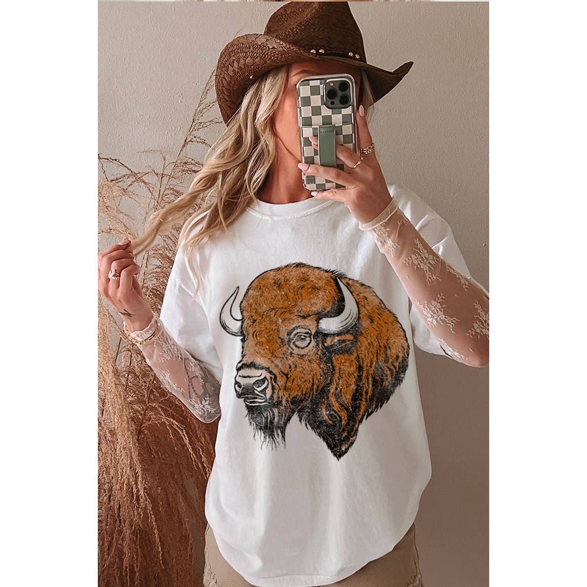 Buffalo Graphic Oversized Tee