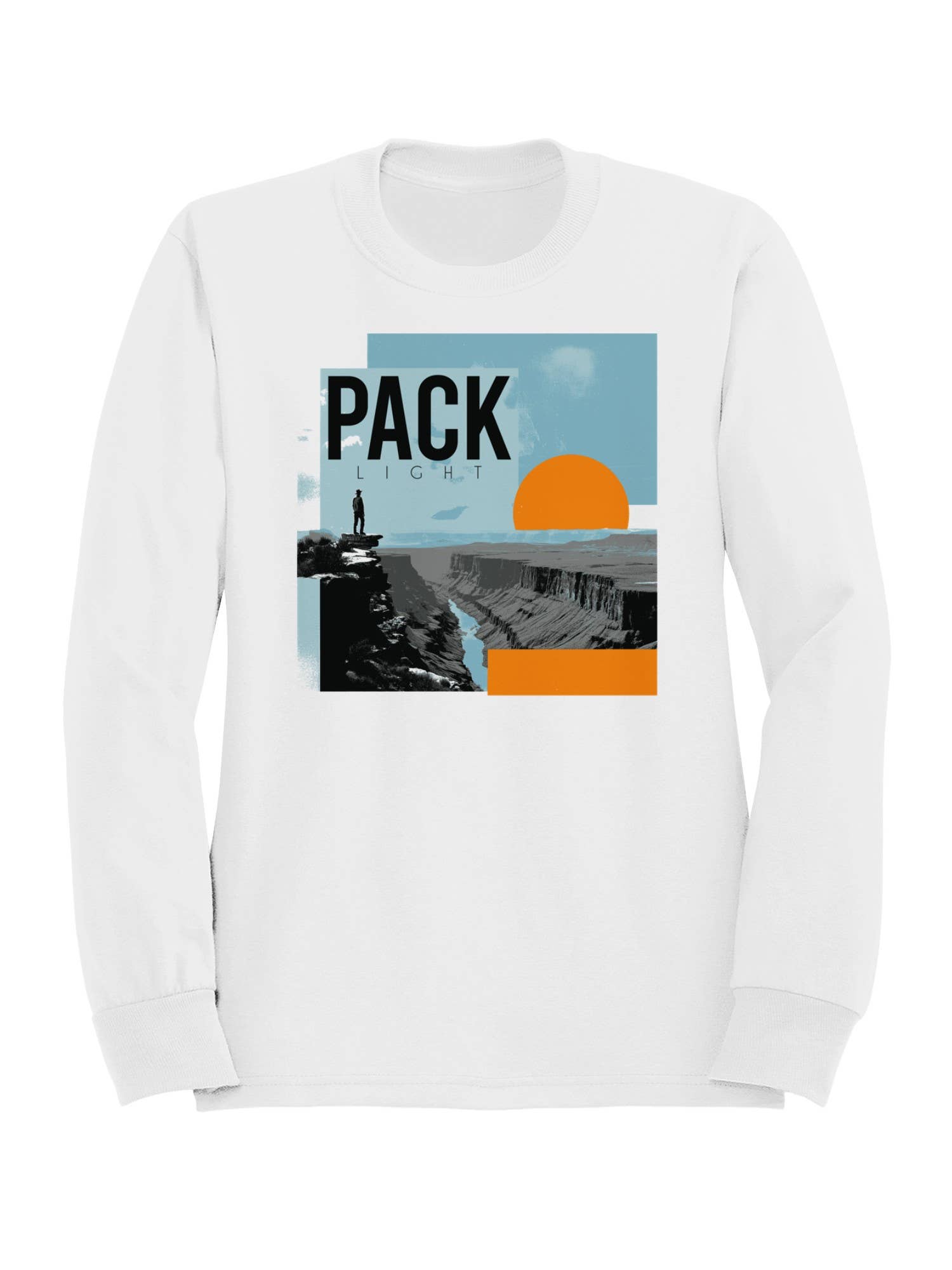 Adventure Awaits: Pack Light Women's Sweatshirt