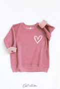 Heart Scribble  Toddler Graphic Sweatshirt