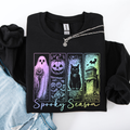 Spooky Season Pastel Halloween Horror Night Sweatshirt