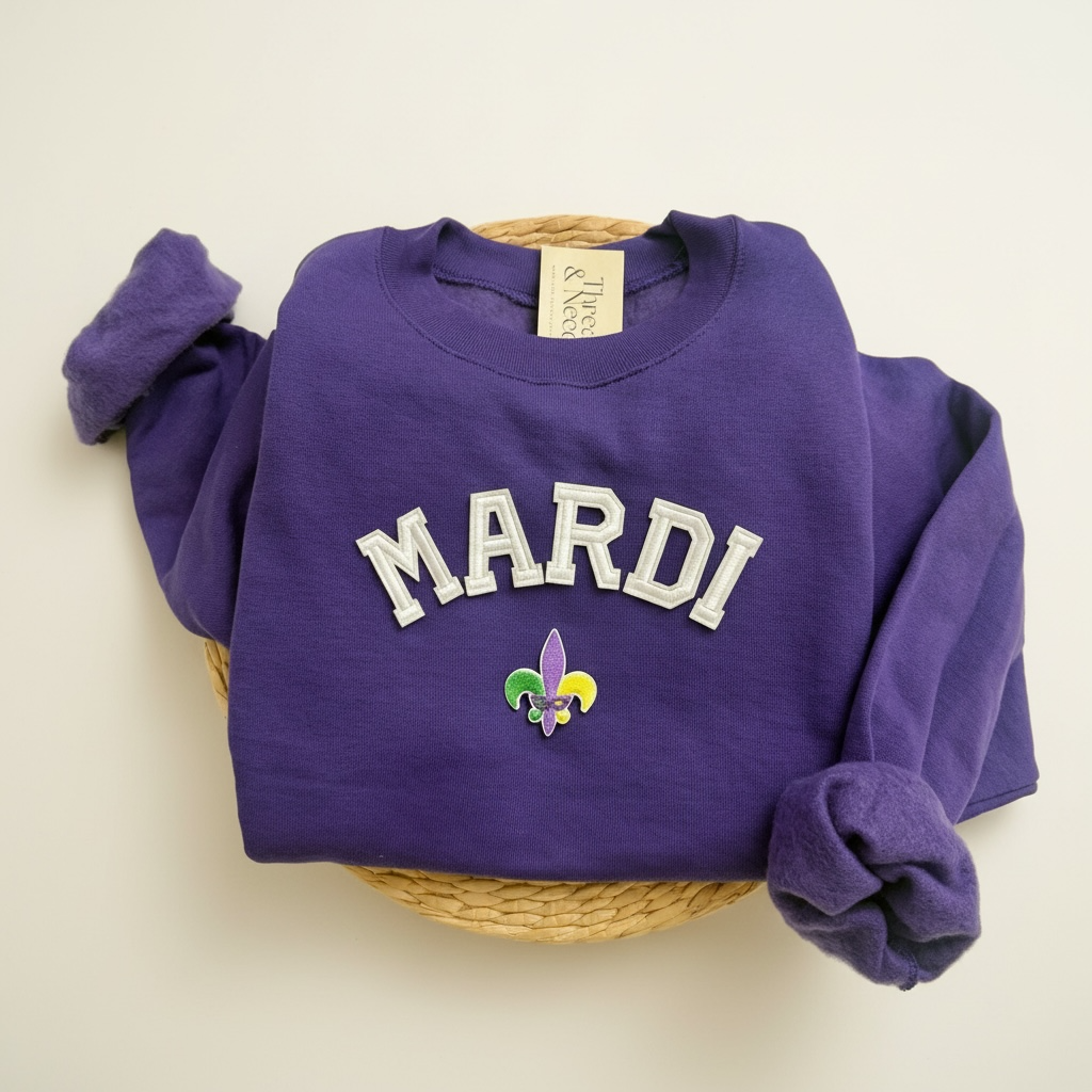 Mardi Gras Sweatshirt, Mardi Gras Souvenirs