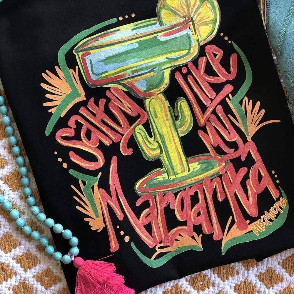 Salty Like My Margarita - Black