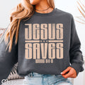Jesus Saves Christian Women’S Sweatshirt