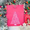 Oh Christmas Tree Christmas 2025 Graphic Tee | Comfort Color