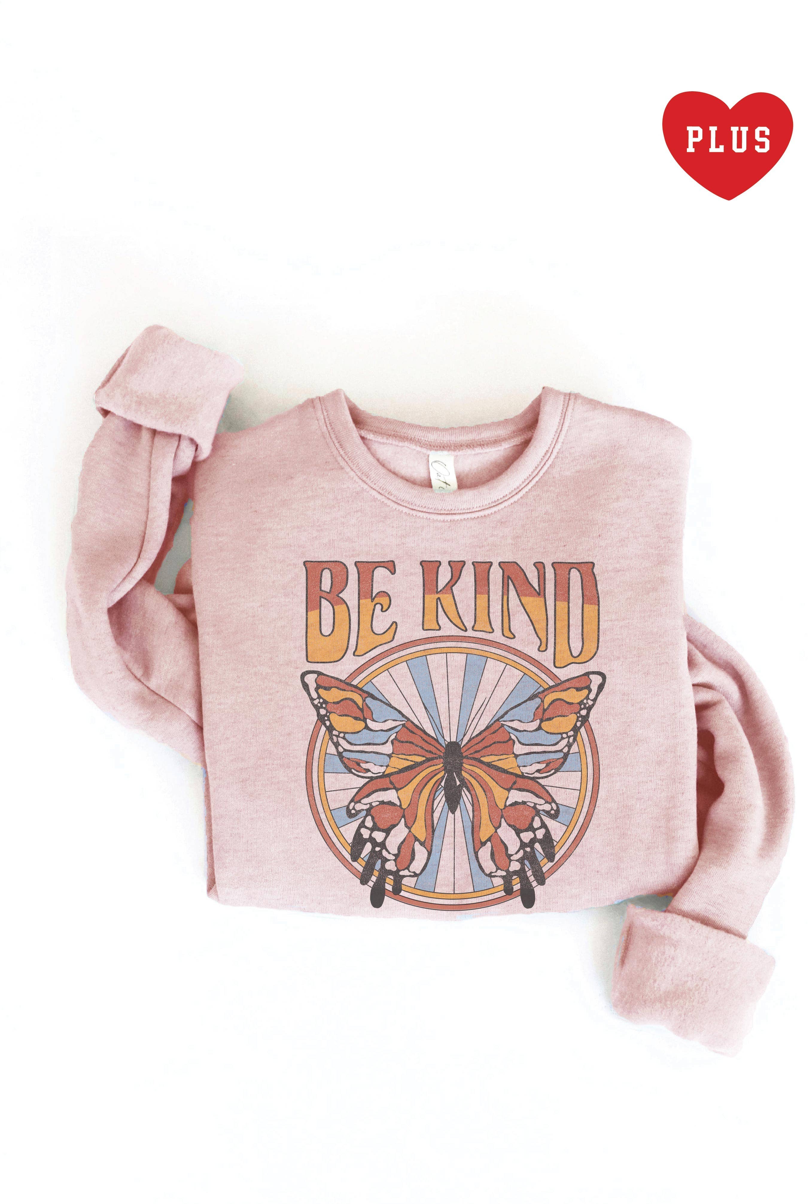 Be Kind Plus Graphic Sweatshirt