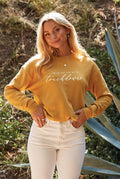 Life Is Better with Touchdowns Graphic Sweatshirt
