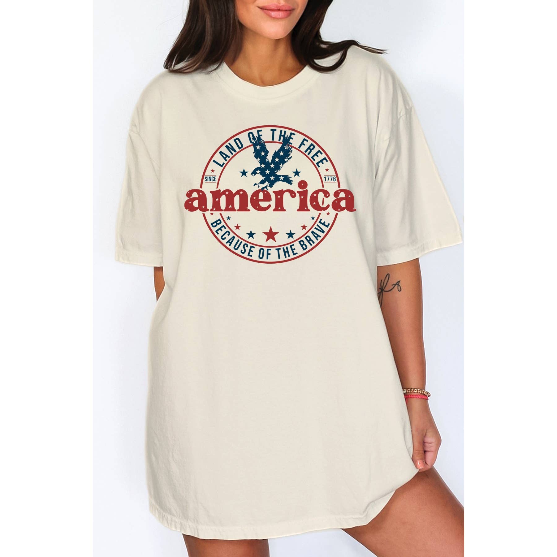 America Land of the Free Oversized
