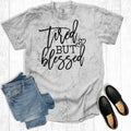 Mama Tired But Blessed Comfort Colors Graphic Tee