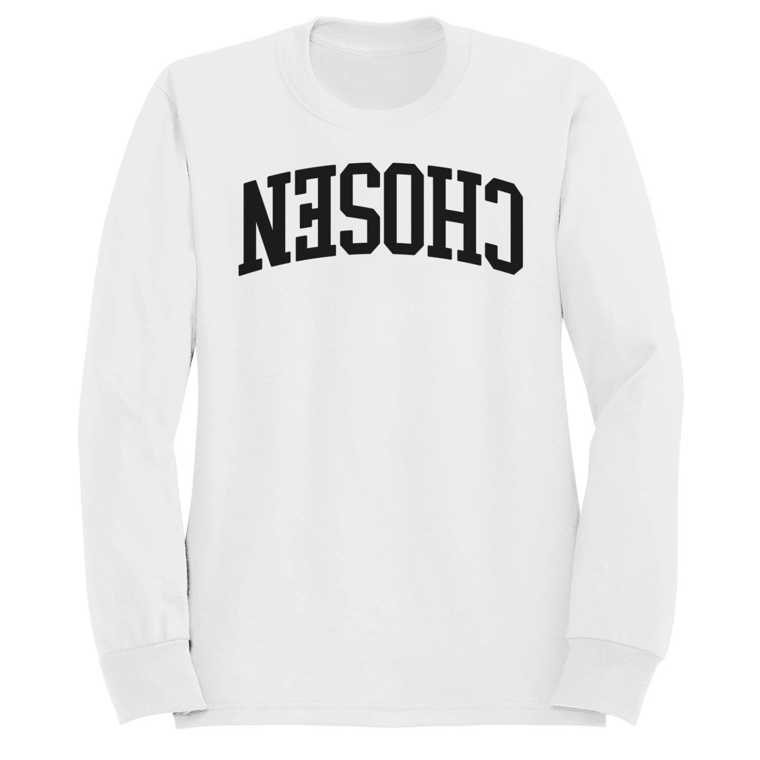 Chosen Bold Arched Motivational Men's Sweatshirt