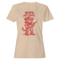 Cowboy Cat Funny Women's T-Shirt Natural