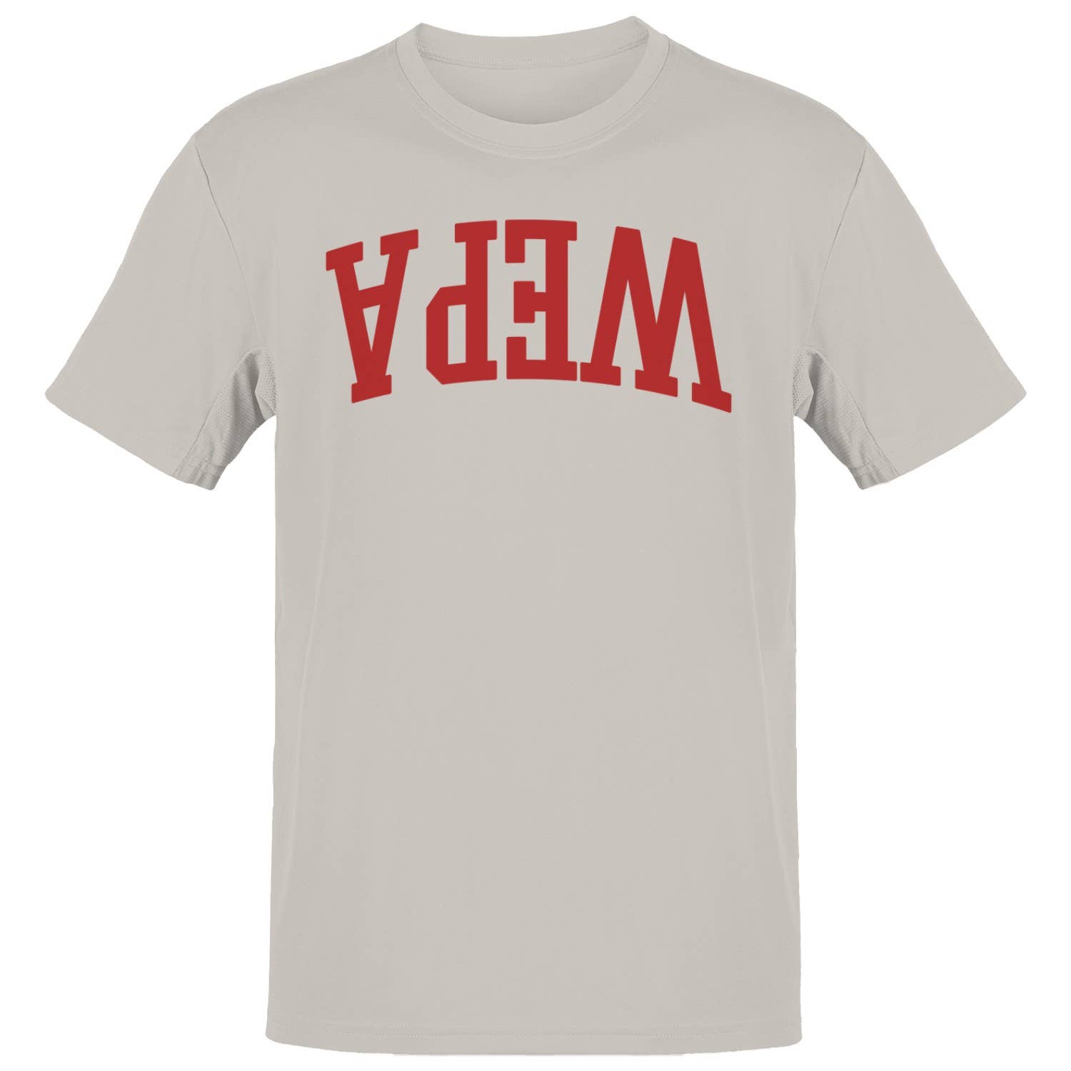 Upside Down Wepa Puerto Rican Motif Men's T-Shirt