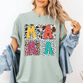 Mama, Leopard, Cow, Dalmatian, Retro, Mother's Day Tshirt