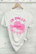 We Trust Cowgirl Hat Graphic Tshirts
