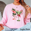 Christmas Martini Long Sleeve Christmas Graphic Shirt
