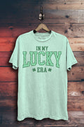 In My Lucky Era Graphic Top