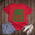 Christmas Block Jingle Bells Graphic Tee
