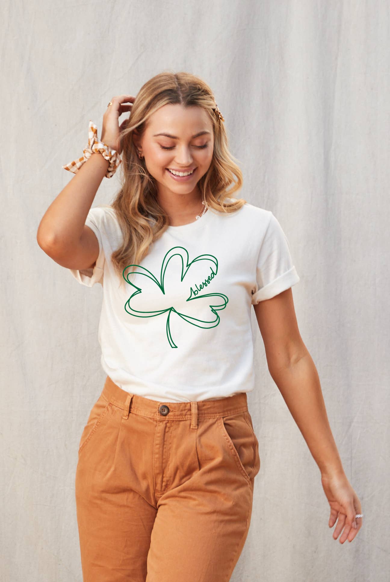 Blessed Clover  Graphic T-Shirt