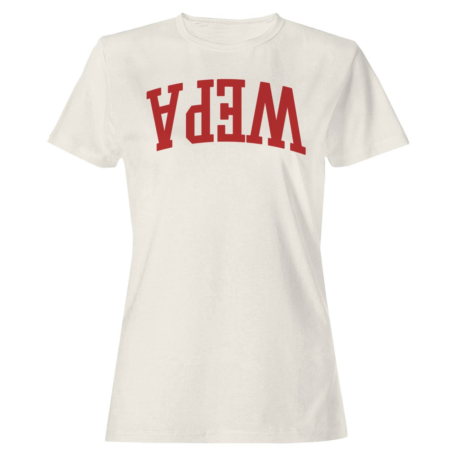 Upside Down Wepa Puerto Rican Motif Women's T-Shirt