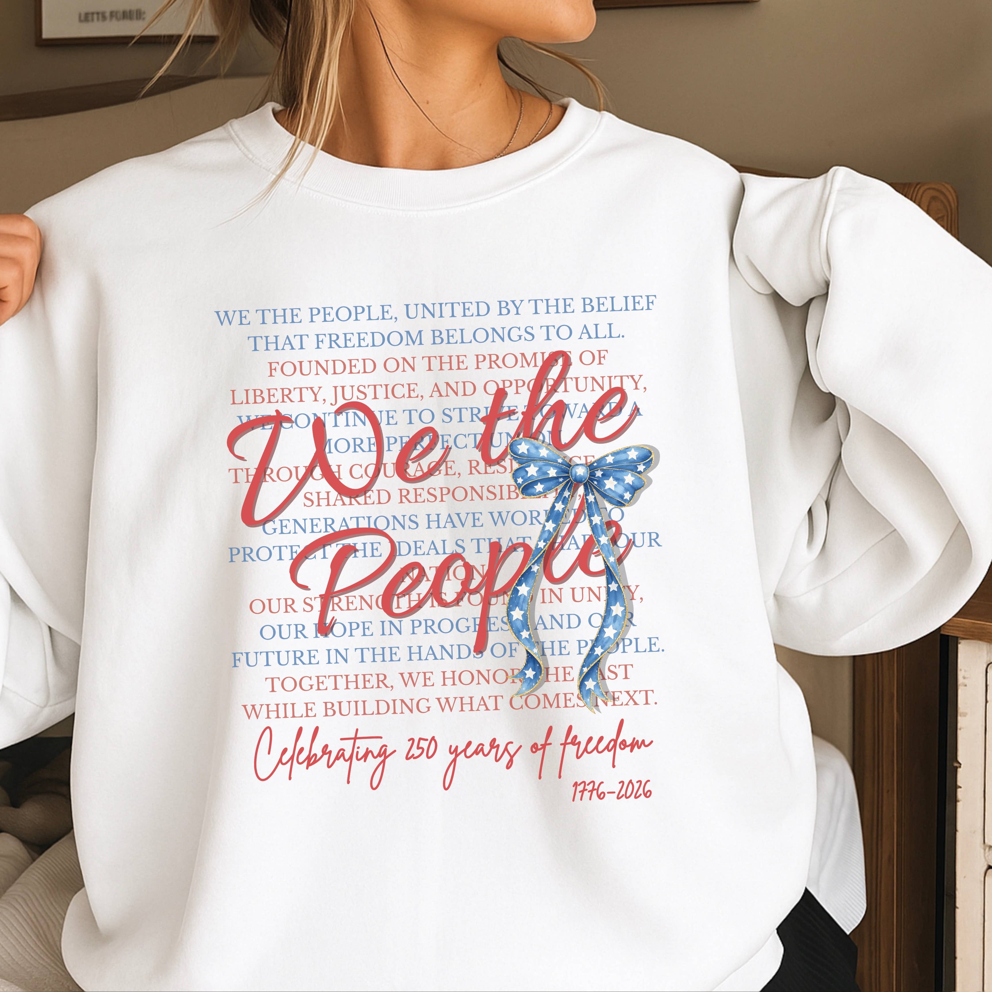 Celebrating 250 Years July 4th Sweatshirt | Gildan Brand