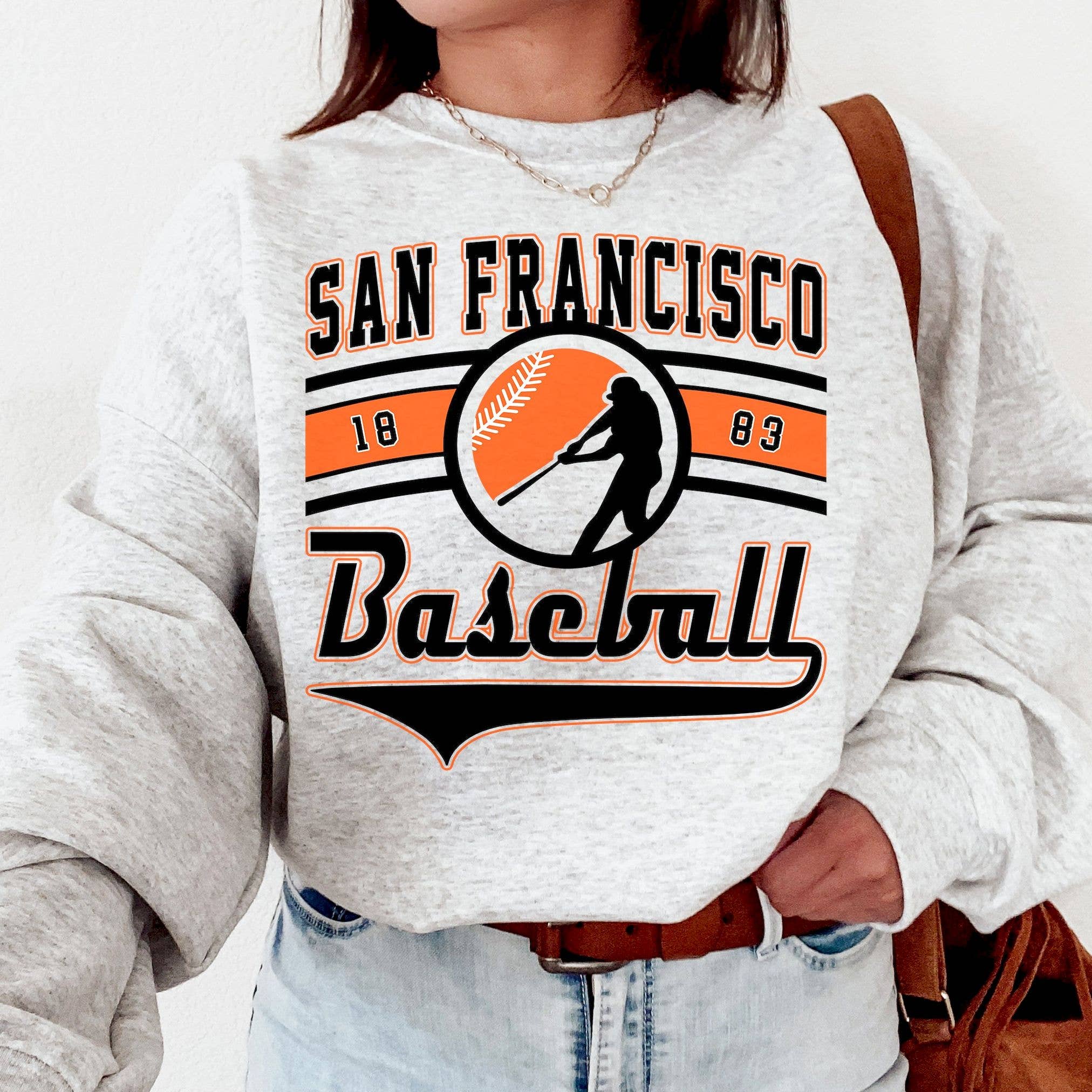 Vintage San Francisco Giants Est 1883 Sweatshirt – Retro Gam