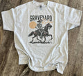 Graveyard Rodeo On Ash Gray Tee