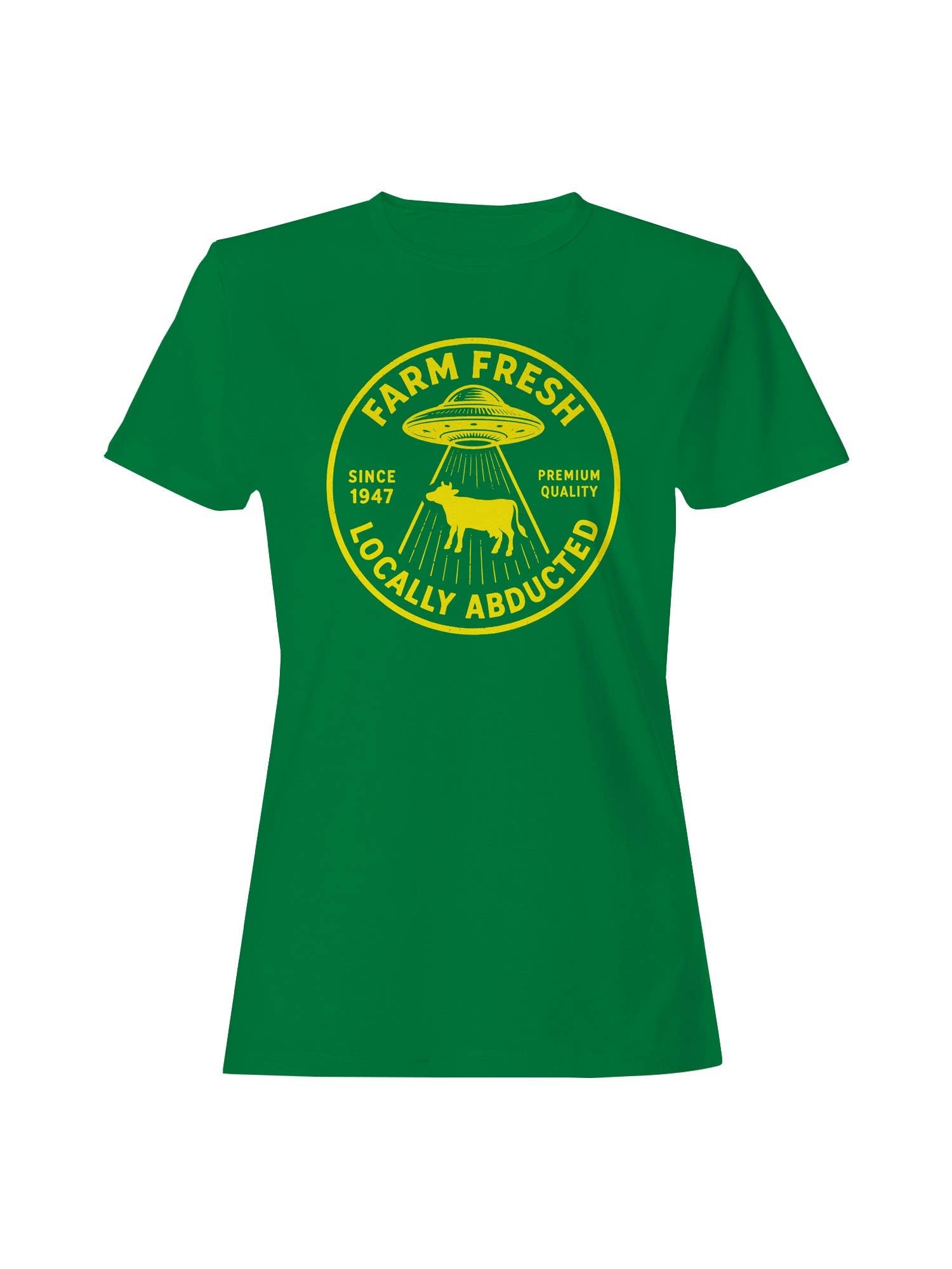 Locally Abducted Farm Fresh Design Women's T-Shirt