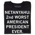 Netanyahu: 2nd Worst American President Ever