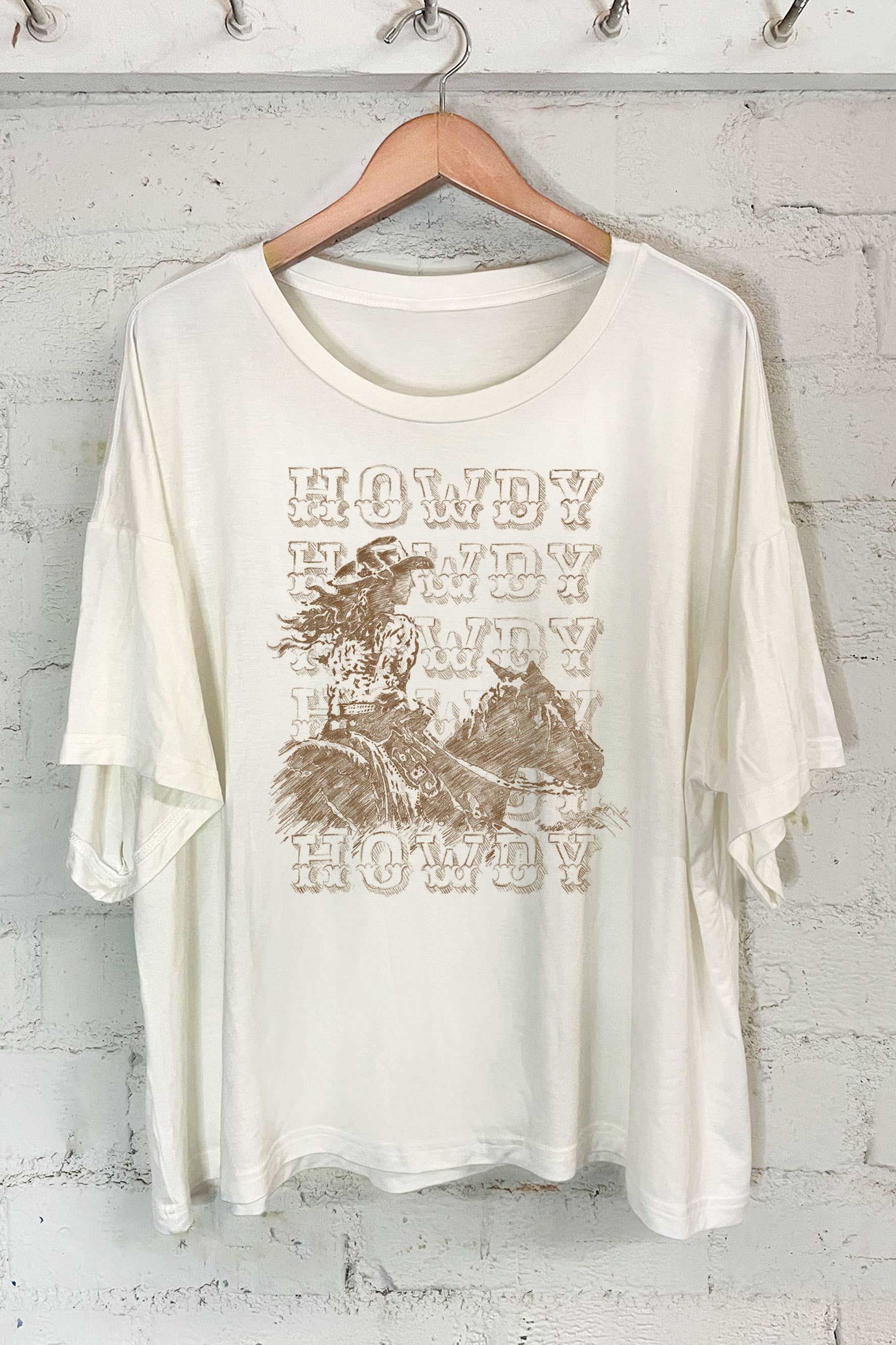 Howdy Cowgirl- Hand Drawing