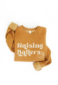 Raising Ballers Basketball Graphic Sweatshirt