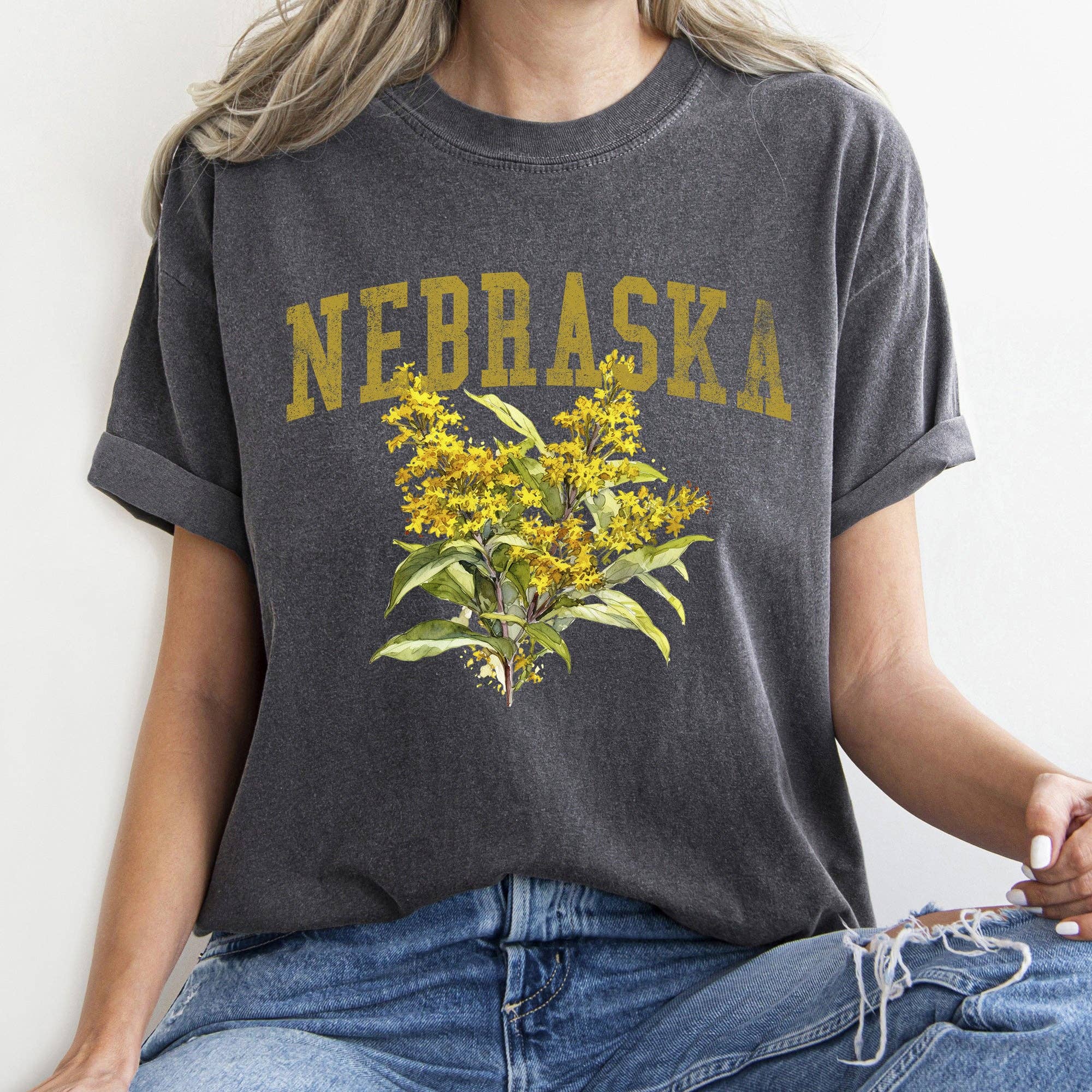 Nebraska State Flower T-Shirt